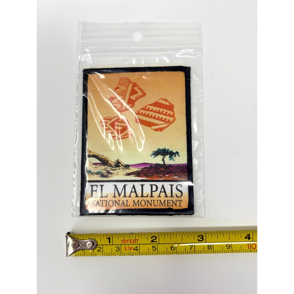 El Malpais National Monument Souvenir Patch New Mexico Desert Pottery Shards